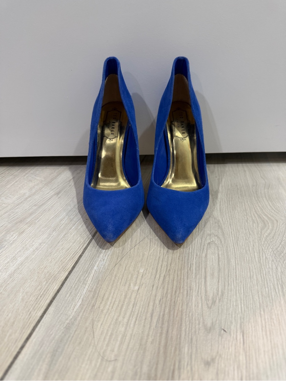 Ted Baker Royal Blue Pointed-Toe Pumps